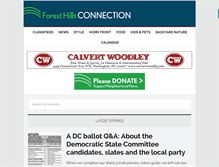 Tablet Screenshot of foresthillsconnection.com
